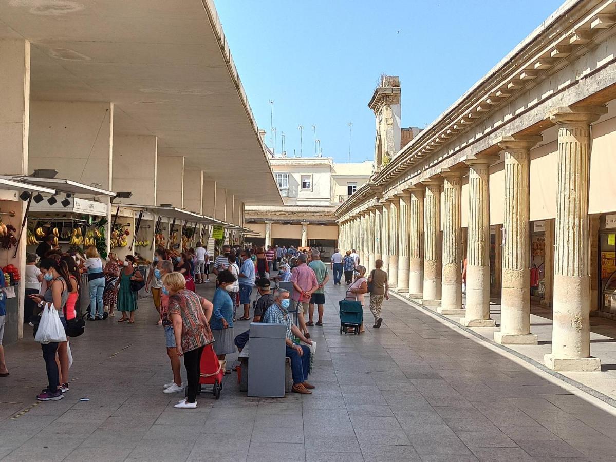 Apartamento Confortable Junto Al Mercado Cádiz Buitenkant foto